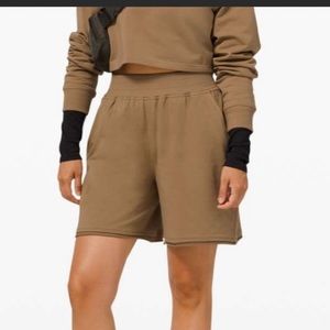 Lululemon LA French Terry high rise long short - frontier